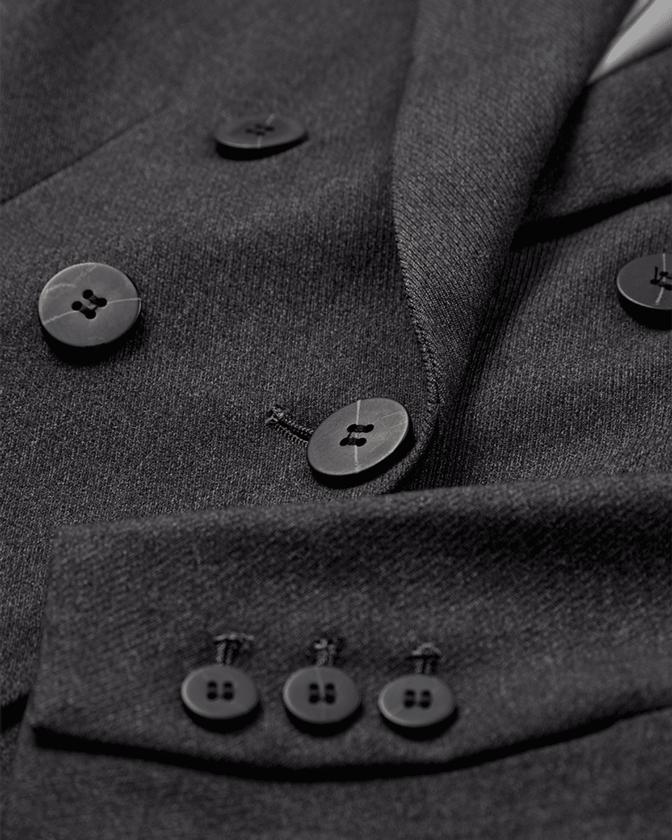 Tailor Blazer Pocket M Grey Melange