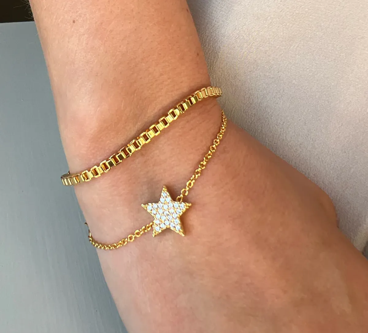 Signature Venezia Chain Bracelet Gold