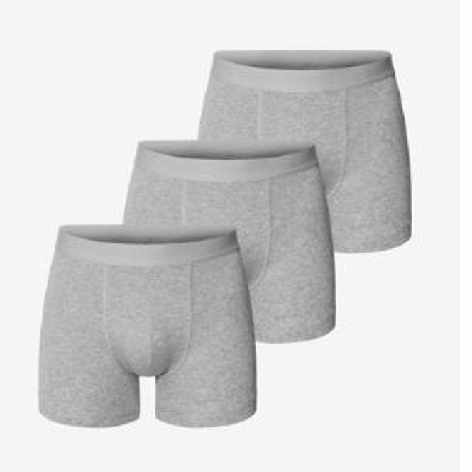 Hovedbilde MAN Boxer-Brief Extra Long 3-Pack Grey Melange