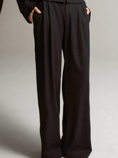 Hovedbilde Mel Wool Trousers Black