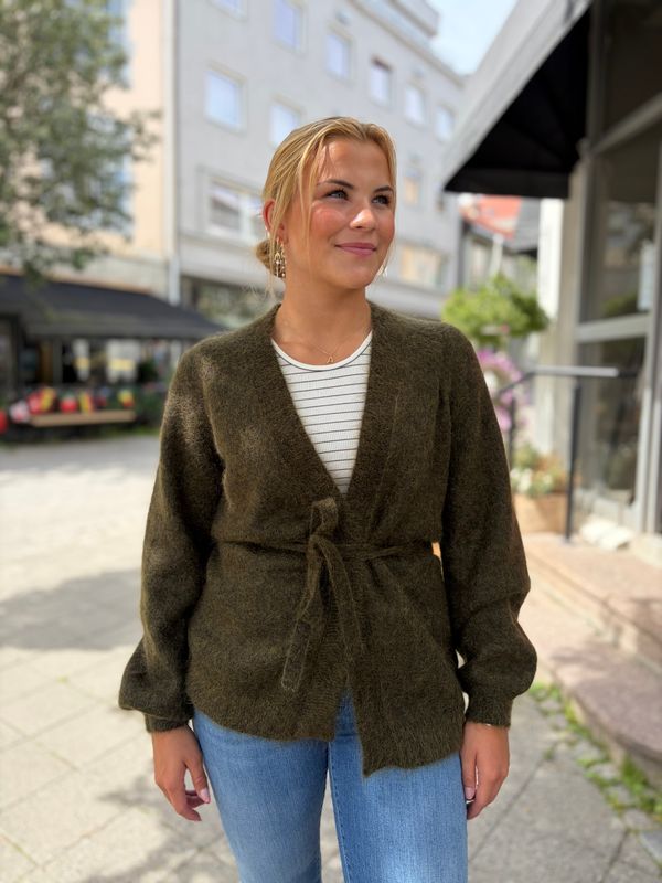 Andrea Wrap Cardigan - Winter Mose