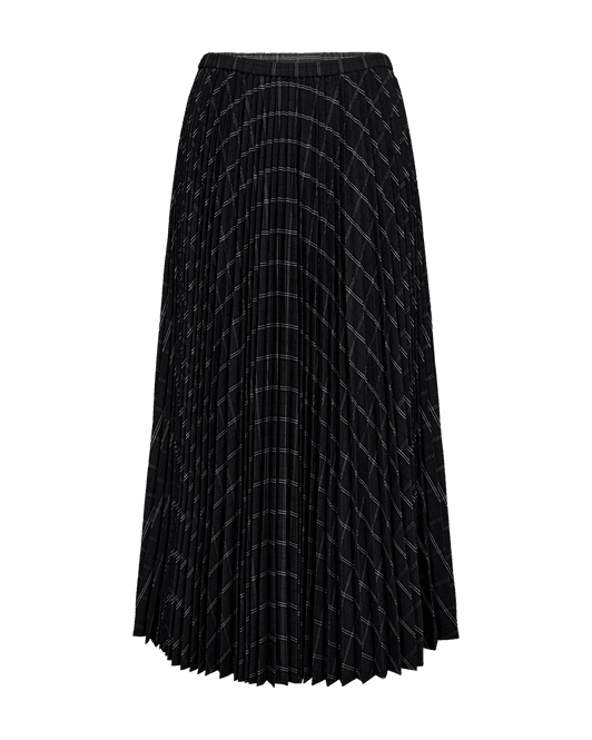 Hovedbilde Aurora Skirt Gray Pinstripe Black