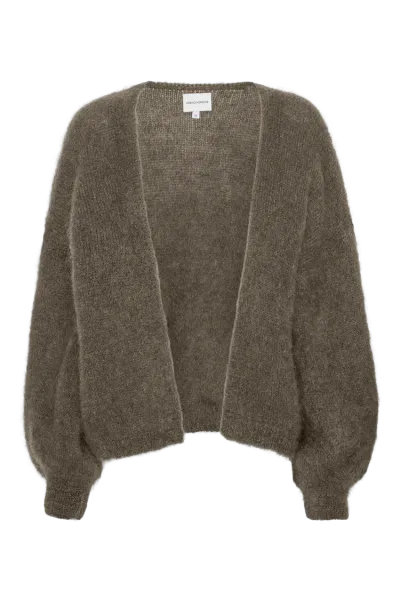 Hovedbilde Lee Short Cardigan Dark Taupe